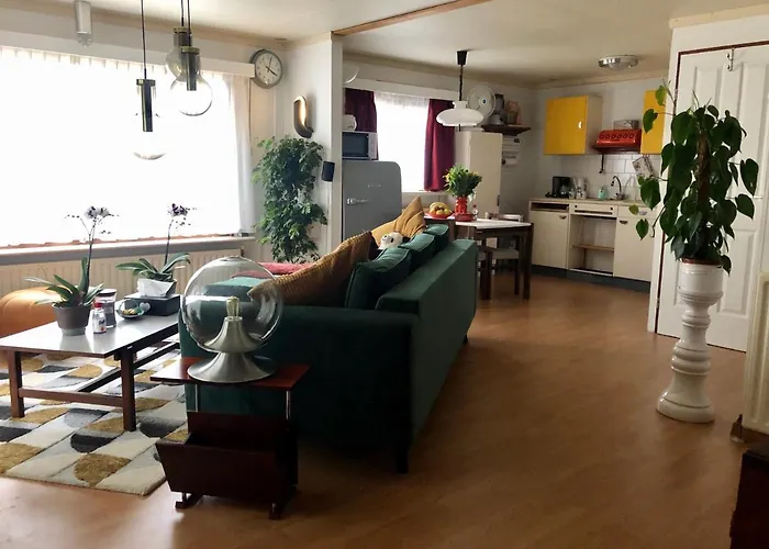 Retro Relax Midden In Het Bos Op De Veluwe In Chalet